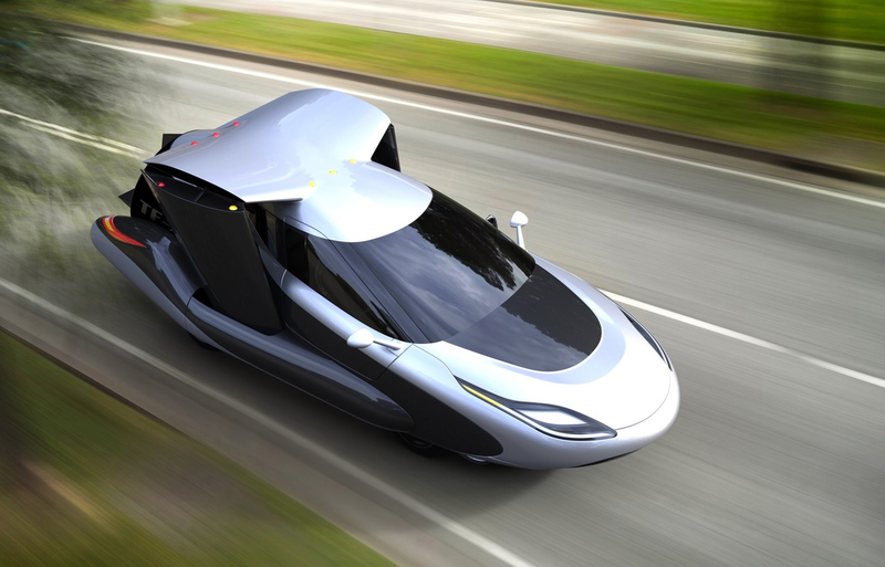 Illustration for article titled Terrafugia Releases New Driverless Flying Car... Animation